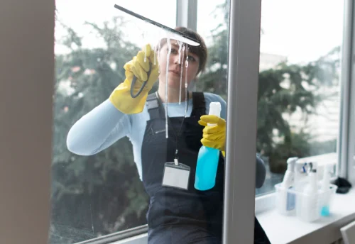Nettoyage de vitres intérieures et extérieures à Saint-Piat